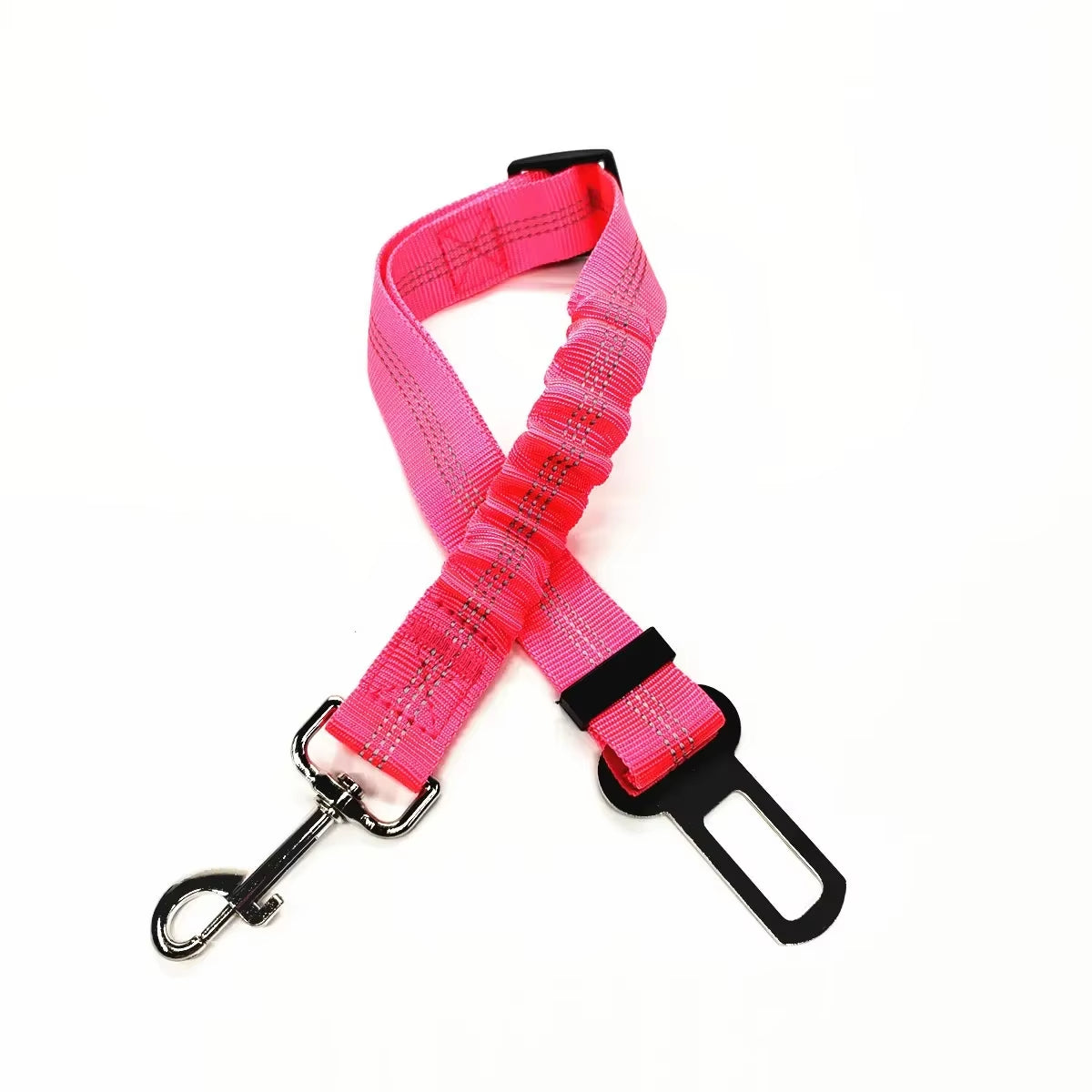 Adjustable Pet Car Seat Belt Harness for Dogs and Cats - Safety Lead Clip and Traction Accessories
