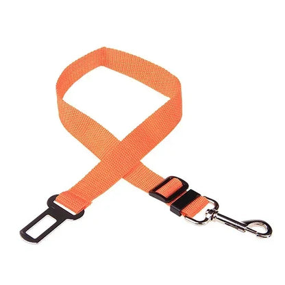 Adjustable Pet Car Seat Belt Harness for Dogs and Cats - Safety Lead Clip and Traction Accessories