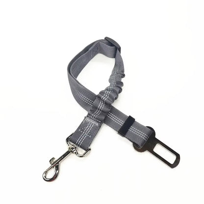 Adjustable Pet Car Seat Belt Harness for Dogs and Cats - Safety Lead Clip and Traction Accessories
